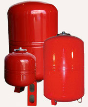 Мембранный бак д/отопления Wester