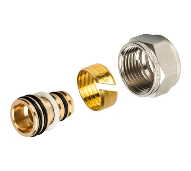 Фитинг компрессионный 20х2,9х3/4" евроконус STOUT (для трубы STABIL)