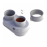 Адаптер для подключения раздельных труб - антиоблединительное исполнение