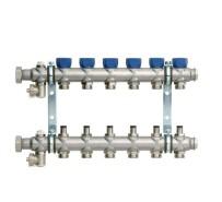 Коллектор 7 вых. с вентилем Prineto