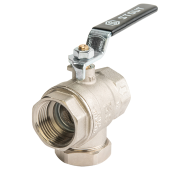 Шаровый кран с фильтром 1/2" STOUT