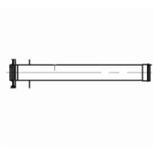 Труба  диам. 80 мм,  0,5 м