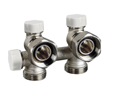 Узел нижнего подключения Luxor M174 3/4 (евроконус) угловой