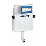 GEBERIT "Дизайн". UP320 Смывной бачок скрытого монтажа, с фронтальным управлением.