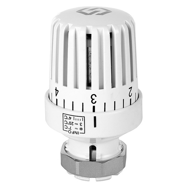 Термоголовка MVI с жидк. датчиком, тип DA, "Сlick"(для стальных панельных рад. с клапаном Danfos)