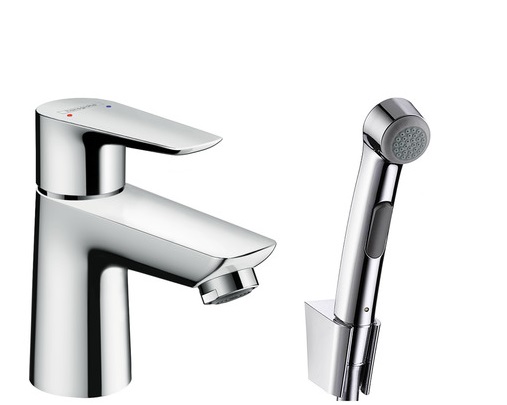 HANSGROHE  Talis E смеситель для раковины с гигиеническим душем