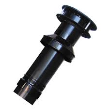 Вертикальный проход через крышу 60/100, черный