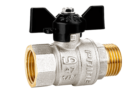 Кран шар 1/2" в-н LD баб  (уп. 30 шт)