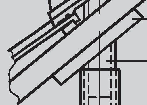 Проход через крышу 80/125 черепично-красный
