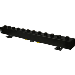 Стальной распределительный коллектор 6 отопительных контура в теплоизоляции DN 32 STOUT