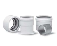 Переходной комплект на раздельные трубы полипроп.