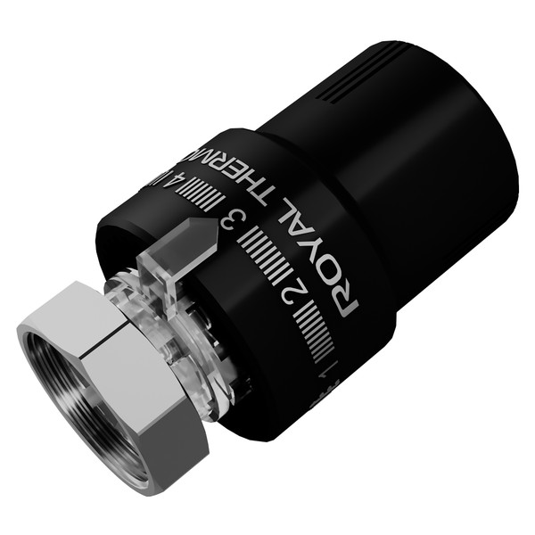 Термоголовка жидкостная Royal Thermo М30х1,5 (черный)