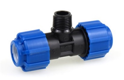 ПНД Тройник 25* 1" н.р