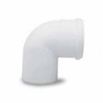 Отвод 90 град. алюминиевый эмалированный