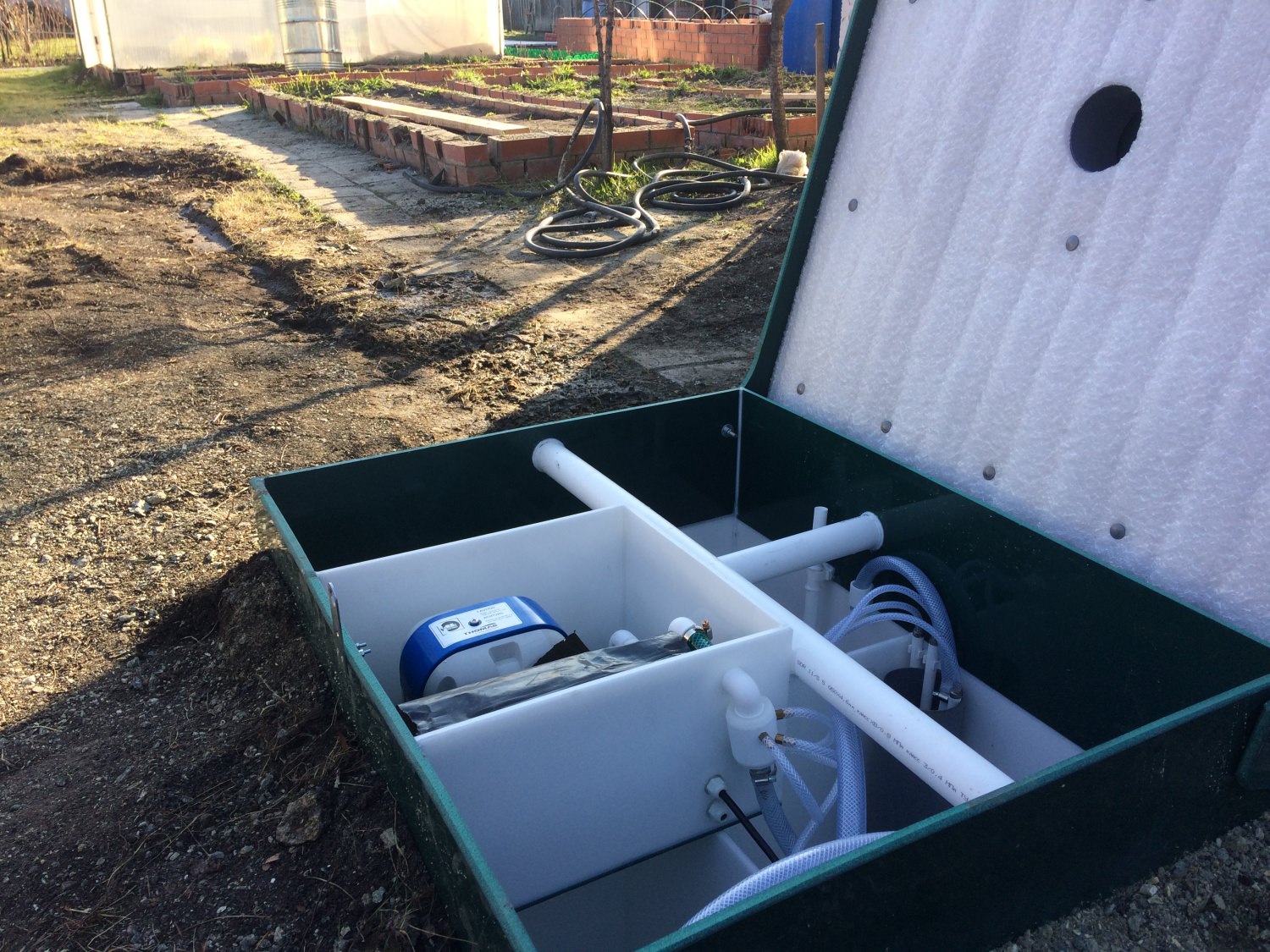 Зачем в септике топас два компрессора