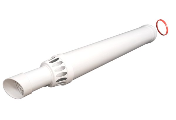 Труба с наконечником коаксиальная Ø60/100 - 0,75м