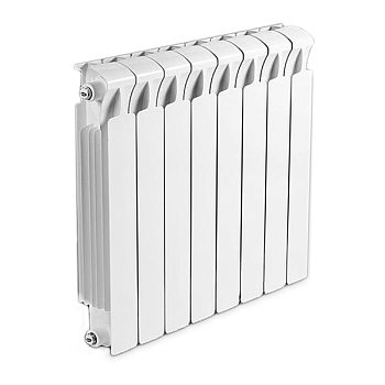 Биметаллический радиатор RIFAR Monolit Ventil 350 8 секц (1072 Вт), нижнее подключение