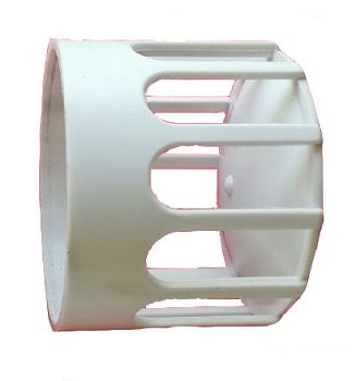 Наконечник Ø80 (полиамид) для раздельной системы дымоудаления