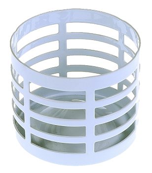 Наконечник Ø80, два самореза.