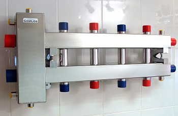 Гидравлический разделитель-коллектор Gidruss BMSS-100-5DU из нерж.стали (СНЯТ)