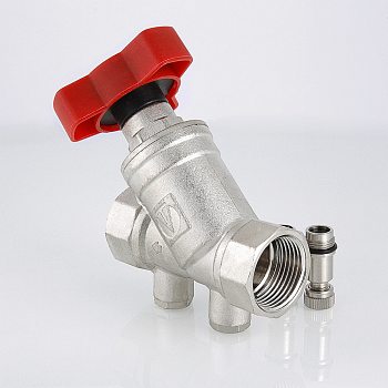Клапан балансировочный 3/4" VALTEC (с измерительными нипелями)