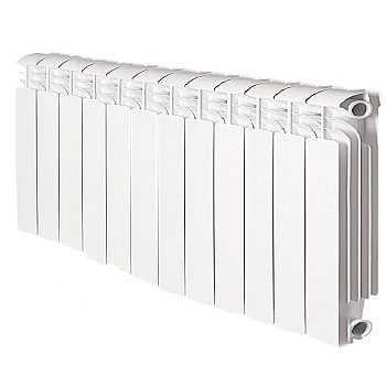 Радиатор алюминиевый Global ISEO  350/80/12 секций 1608 Вт