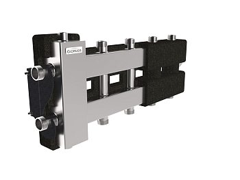 Гидравлический разделитель-коллектор Gidruss BMSS-60-5DU.EPP нерж.(в теплоизоляции)