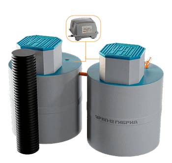 Автономная канализация Урал-12 Гибрид