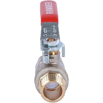 Rommer Шаровой кран 1/2" ВН/НР, РЫЧАГ