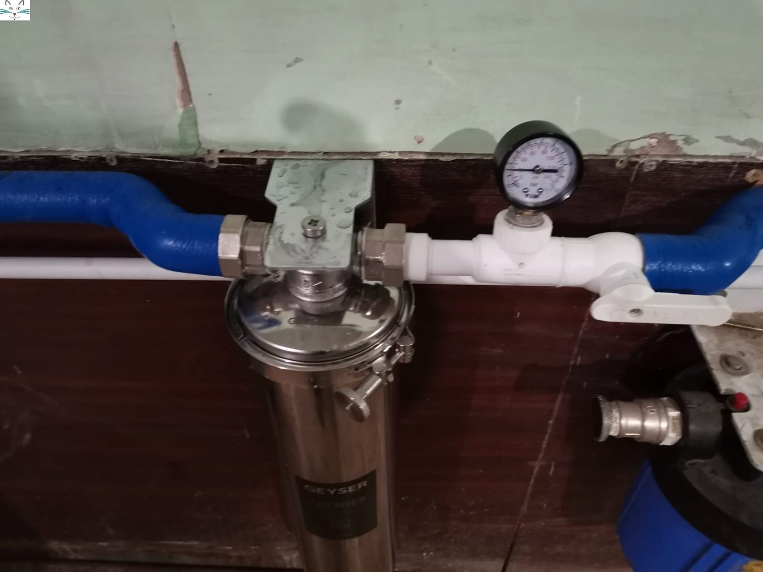 Частный дом, п. Першино. Монтаж системы водоподготовки