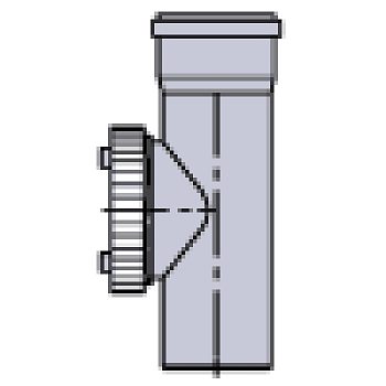 Ревизионный элемент  диам. 150 мм