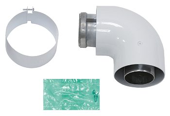 Отвод 90 град. 60/100 мм для котла Vaillant