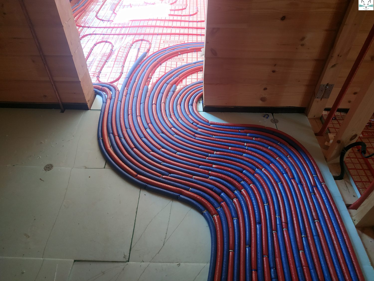 Частный дом из клееного бруса. Поселок "Лесной Остров"