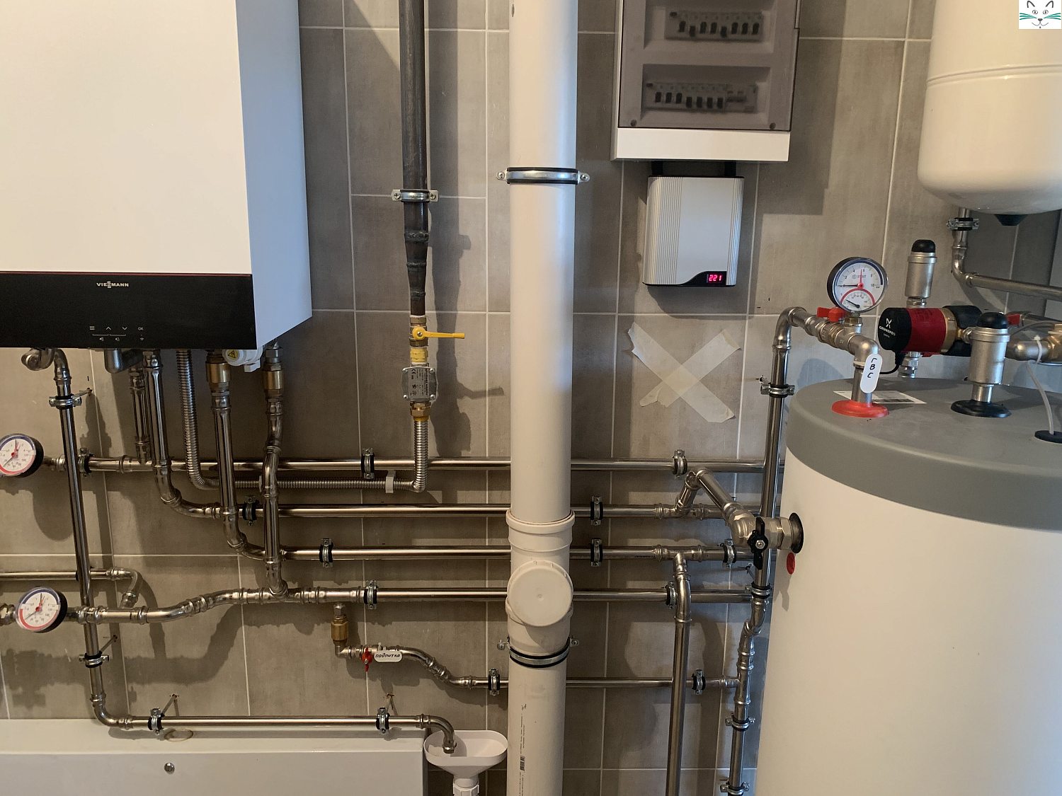 Частный дом из газоблока в д. "Малиновка"