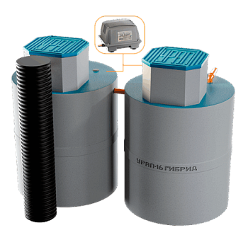 Автономная канализация Урал-16 Гибрид