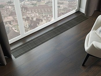 Конвектор внутрипольный KVZ