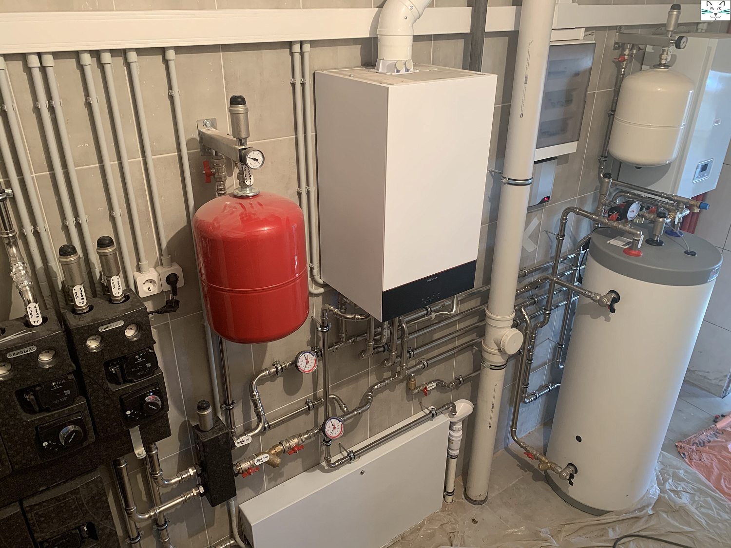 Частный дом из газоблока в д. "Малиновка"