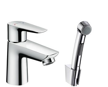 HANSGROHE  Talis E смеситель для раковины с гигиеническим душем