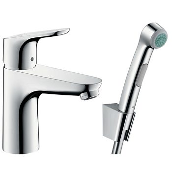 HANSGROHE  Focus E2 смеситель для раковины с гигиеническим душем