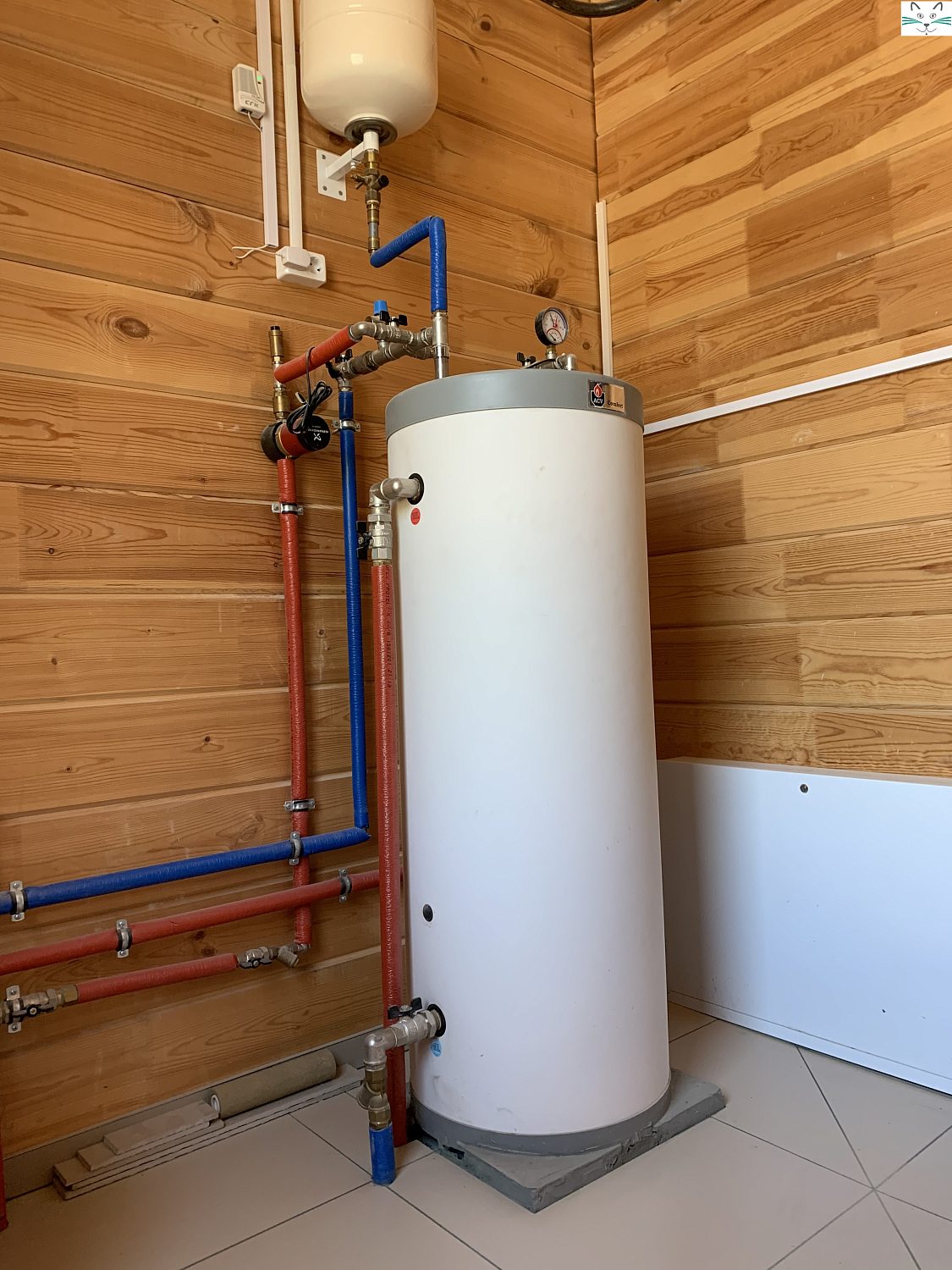 Частный дом из клееного бруса. Поселок "Лесной Остров"