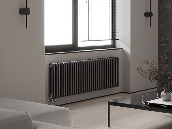 Радиатор трубчатый RIFAR TUBOG 3052-12 нижнее подключение D1 (цвет Антрацит)