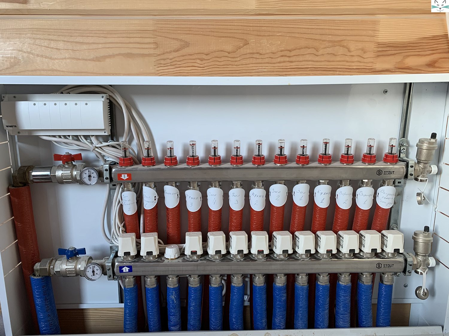 Частный дом из клееного бруса. Поселок "Лесной Остров"