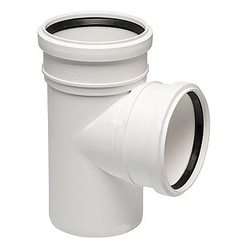 Тройник Uponor Decibel 110/50 45 канал. вн.