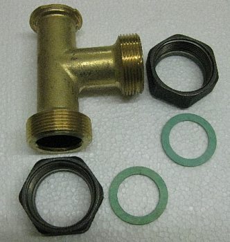 Тройник для монтажа группы безопасности 