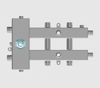 Гидравлический разделитель с коллектором "Север-М3" (Aisi) (нержавеющая сталь)
