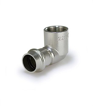 Пресс-угольник из нержавеющей стали 35*1 с внутренней резьбой ZEISSLER