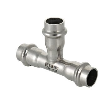 Трехраструбный пресс-тройник 15 х 12 х 15 мм