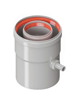 Конденсатоотводчик 60/100 коакс.(вертик)