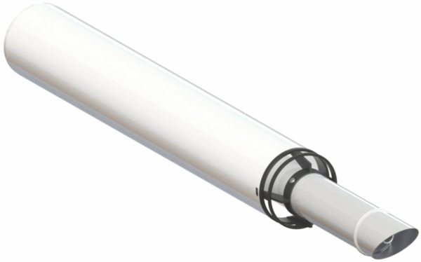 Труба с наконечником коаксиальная "Утепленный" Ø60/100 - 1,0м