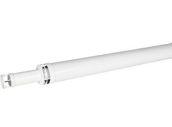 Труба с наконечником коаксиальная "Утепленный" Ø60/100 - 1,5м